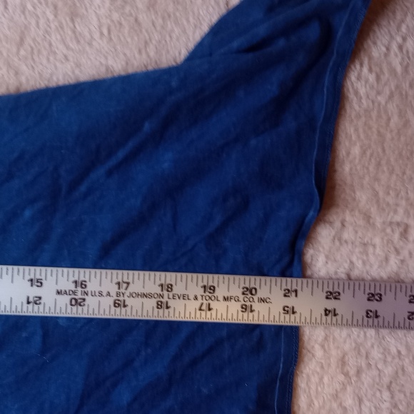 Volcom Tank Top Women's XS Blue Stone Hearts Tour Shirt - Picture 5 of 7